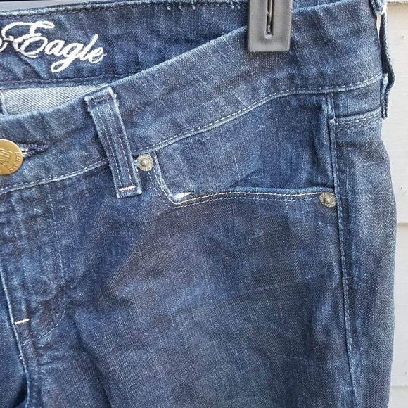 American Eagle Real Flare Jeans Size 8R - Picture 4 of 9